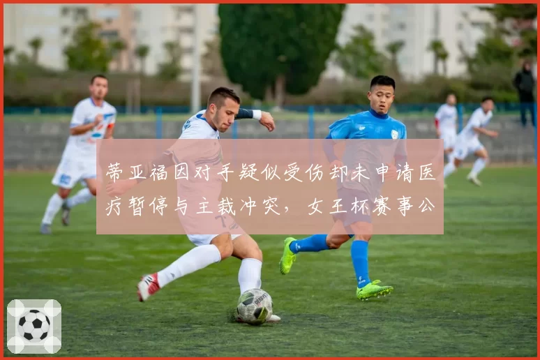 蒂亚福因对手疑似受伤却未申请医疗暂停与主裁冲突，女王杯赛事公正性受考验？